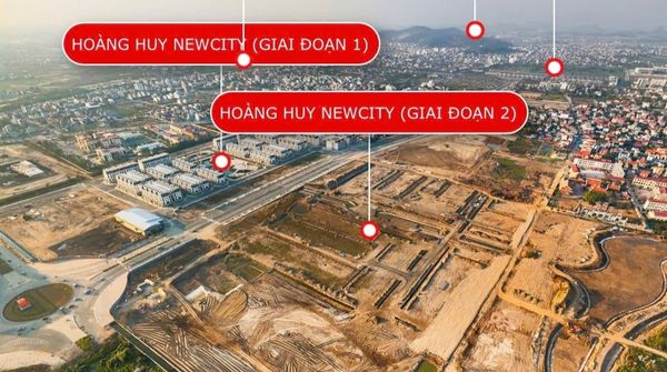 Vị trí giai đoạn 2 Hoàng Huy new City
